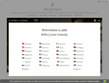 Tablet Screenshot of alqvimia.com